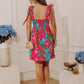 Island Escape Floral Mini Dress OMFORT