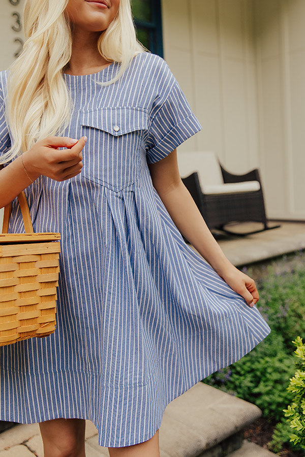 Nantucket Muse Stripe Mini Dress OMFORT