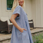 Nantucket Muse Stripe Mini Dress OMFORT