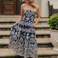 City Nights Floral Midi Dress in Navy mysite