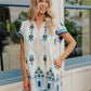 Storybook Garden Floral Mini Dress OMFORT