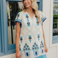 Storybook Garden Floral Mini Dress OMFORT