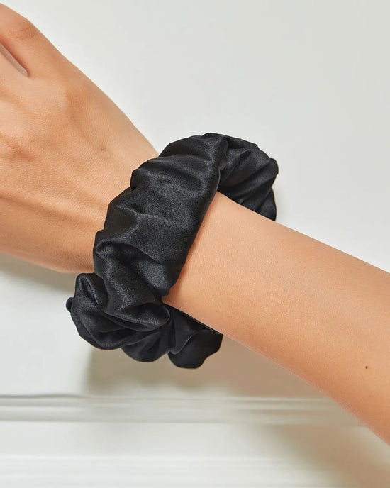 Pure Silk Soft Large Hair Scrunchie - 3.5cm OMFORT