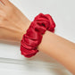 Pure Silk Soft Large Hair Scrunchie - 3.5cm OMFORT