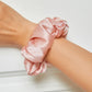 Pure Silk Soft Large Hair Scrunchie - 3.5cm OMFORT