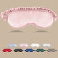 Pure Silk Sleep Eye Mask with Elastic Band OMFORT