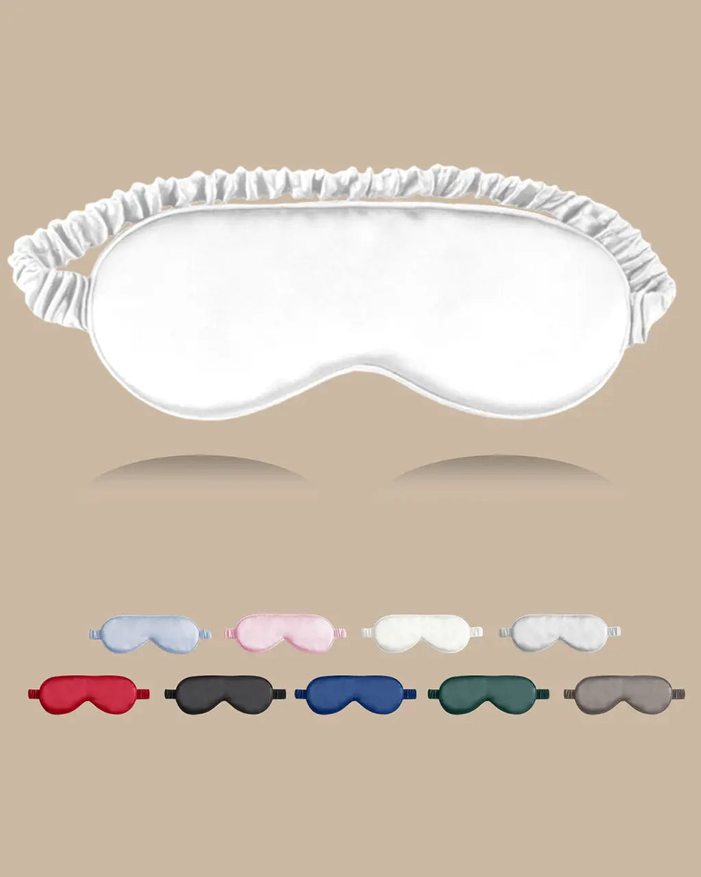 Pure Silk Sleep Eye Mask with Elastic Band OMFORT