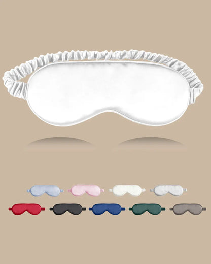 Pure Silk Sleep Eye Mask with Elastic Band OMFORT
