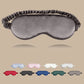 Pure Silk Sleep Eye Mask with Elastic Band OMFORT