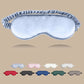 Pure Silk Sleep Eye Mask with Elastic Band OMFORT