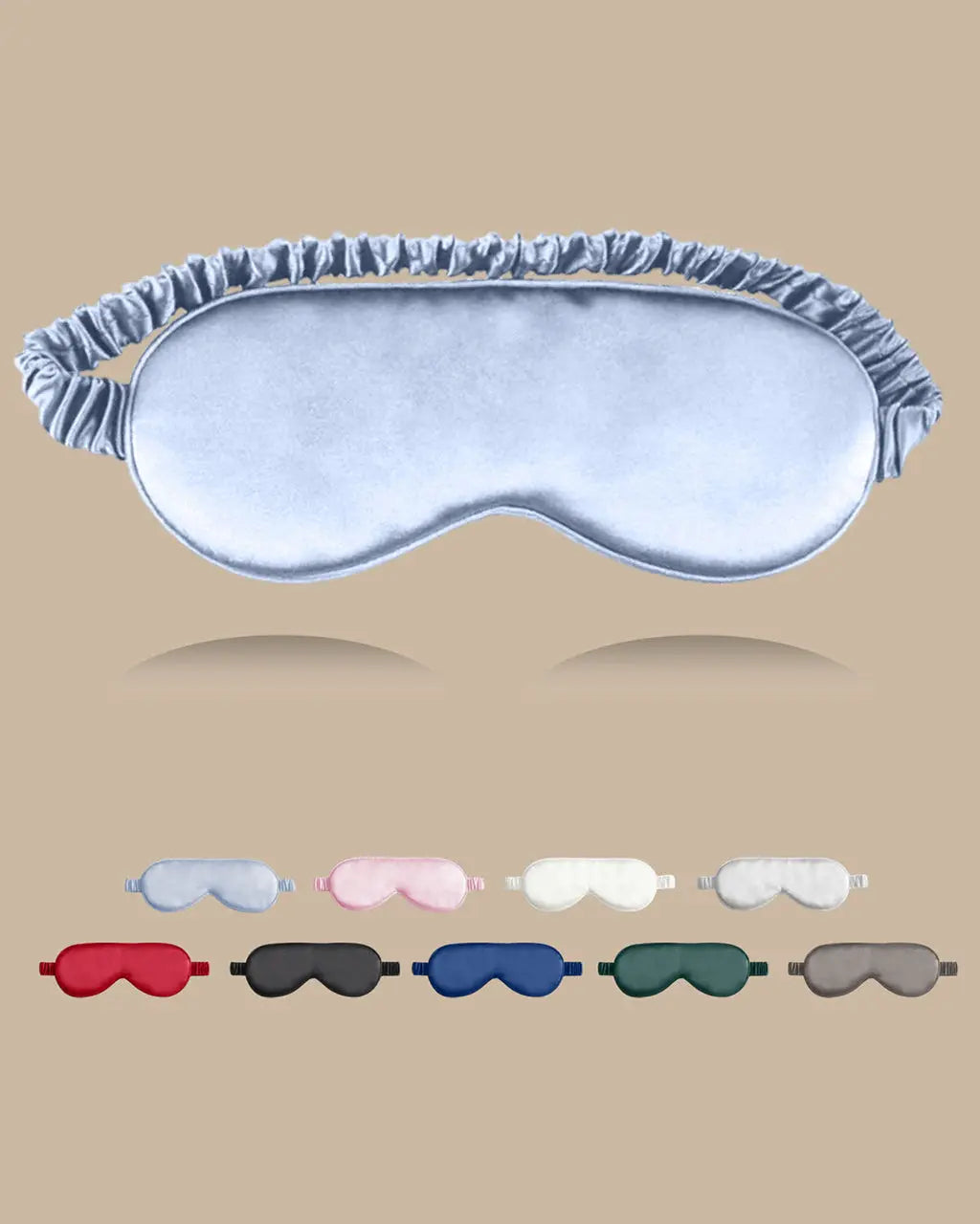 Pure Silk Sleep Eye Mask with Elastic Band OMFORT