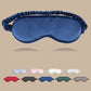 Pure Silk Sleep Eye Mask with Elastic Band OMFORT