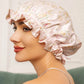 Double Layer Bonnet with Ribbon OMFORT