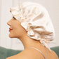 Double Layer Bonnet with Ribbon OMFORT