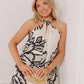 Gallery Noir Floral Maxi Dress mysite