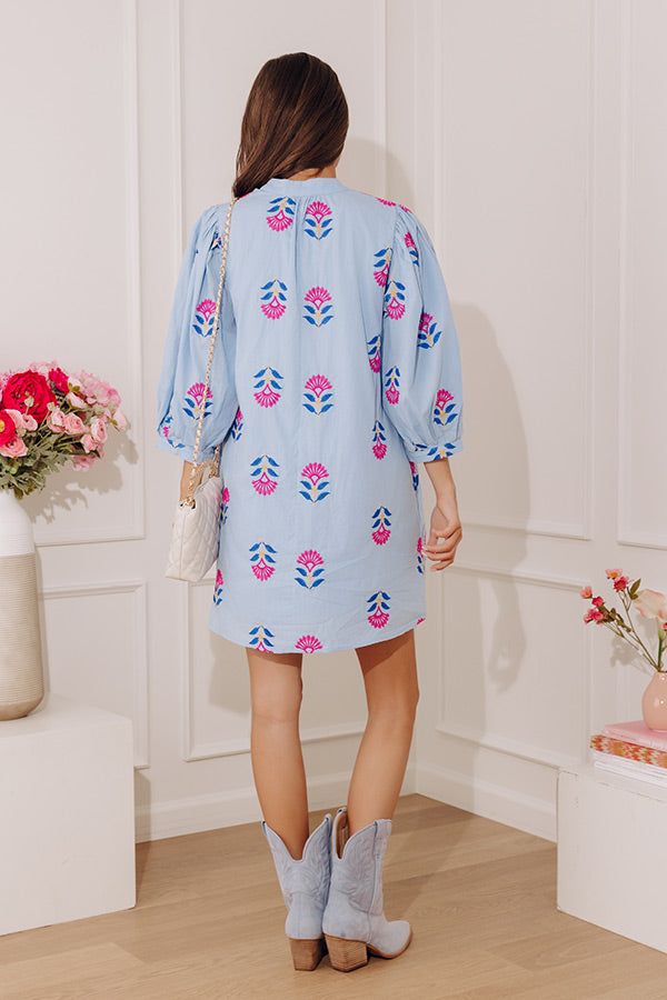 Fifth Avenue Daydream Embroidered Mini Dress mysite