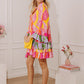 Bohemia Belle Floral Embellished Mini Dress OMFORT