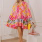 Bohemia Belle Floral Embellished Mini Dress OMFORT