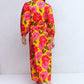 Octavia Cotton Dress-Yellow Radiant Bloom OMFORT
