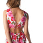 Sleeveless Poplin Dress-Pink Radiant Bloom OMFORT
