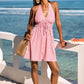 Part of the Plan Striped Mini Dress OMFORT