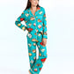 Dessert Drink Print Pajama Set OMFORT
