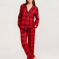 Scottish Tartan Print Pajama Set OMFORT