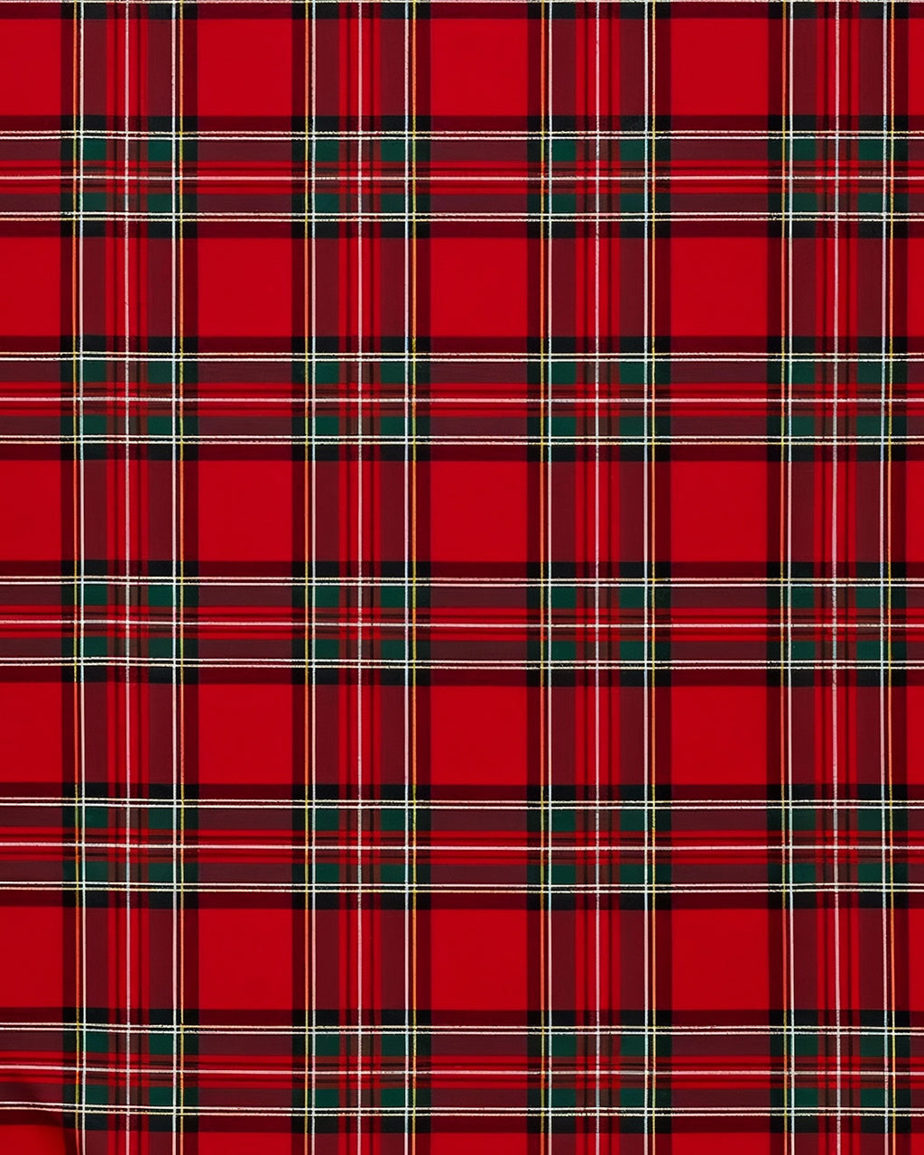 Scottish Tartan Print Pajama Set OMFORT