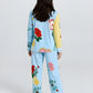 Maximalist Eye Print Pajama Set OMFORT