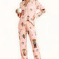 Cowboy Dogs Print Pajama Set - OMFORT