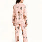 Cowboy Dogs Print Pajama Set - OMFORT