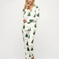 Christmas Tree Star Print Pajama Set OMFORT
