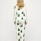Christmas Tree Star Print Pajama Set OMFORT