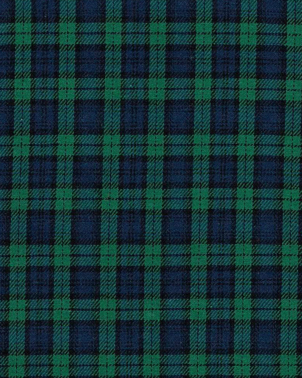 Classic Green Scotch Plaid Pajama Set OMFORT