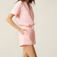 Solid Button-up Short Pajama Set OMFORT