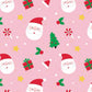 Christmas Santa Claus Gift Print Pajama Set OMFORT