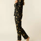 Champagne Firework Print Pajama Set OMFORT