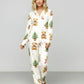 Christmas Tree Teddy Bear Pajama Set OMFORT