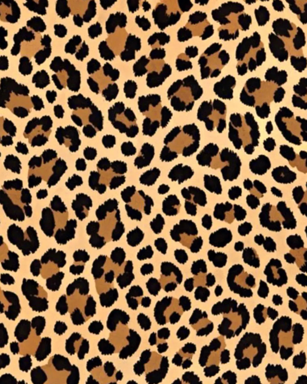 Classic Brown Leopard Print Short Pajama Set OMFORT