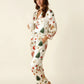 Santa Claus Snowman Satin Pajama Set OMFORT