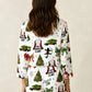 Christmas You Serious Clark Print Pajama Set OMFORT