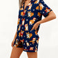 Christmas Corgi Print Short Pajama Set OMFORT
