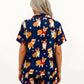 Christmas Corgi Print Short Pajama Set OMFORT