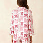 Valentine's Day Bow Satin Pajama Set OMFORT