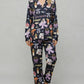 Louisiana Preppy Girl Satin Pajama Set OMFORT