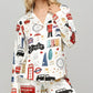 London England Satin Pajama Set OMFORT