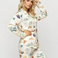 Italian Vacation Satin Pajama Set - OMFORT