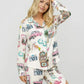 Las Vegas Travel Pajama Set OMFORT