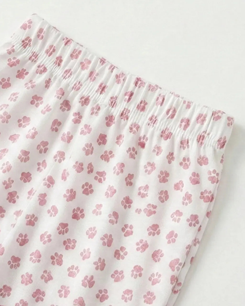 Bowtie Cat Print Lounge Set OMFORT