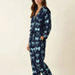 Buttery Soft Bow Print Pajama Set OMFORT
